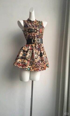 Printed Glam Dress