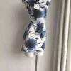 Blue Floral Princess Dress
