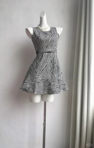 Striped Fit Dress