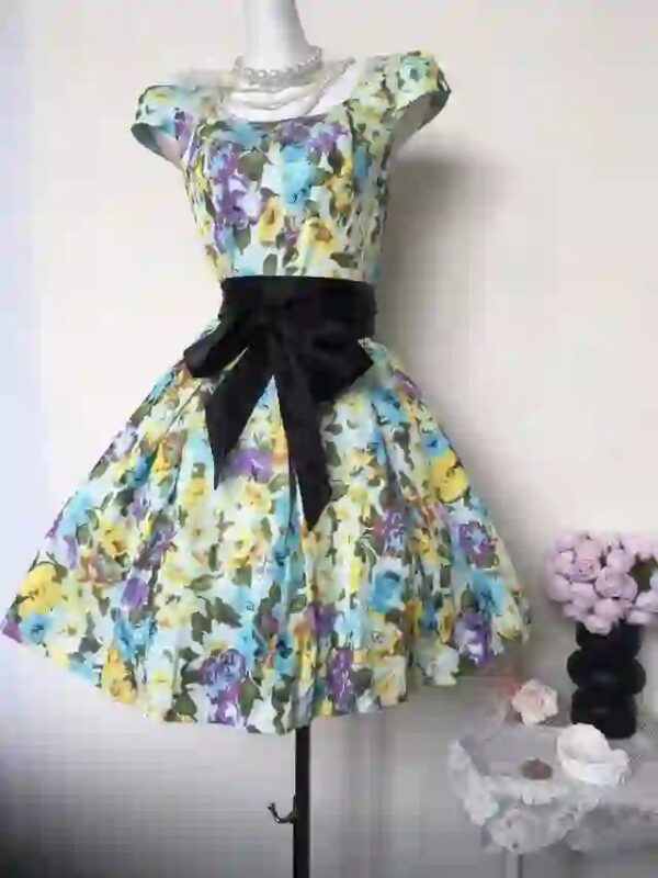 Fresh Green Elegant Dress